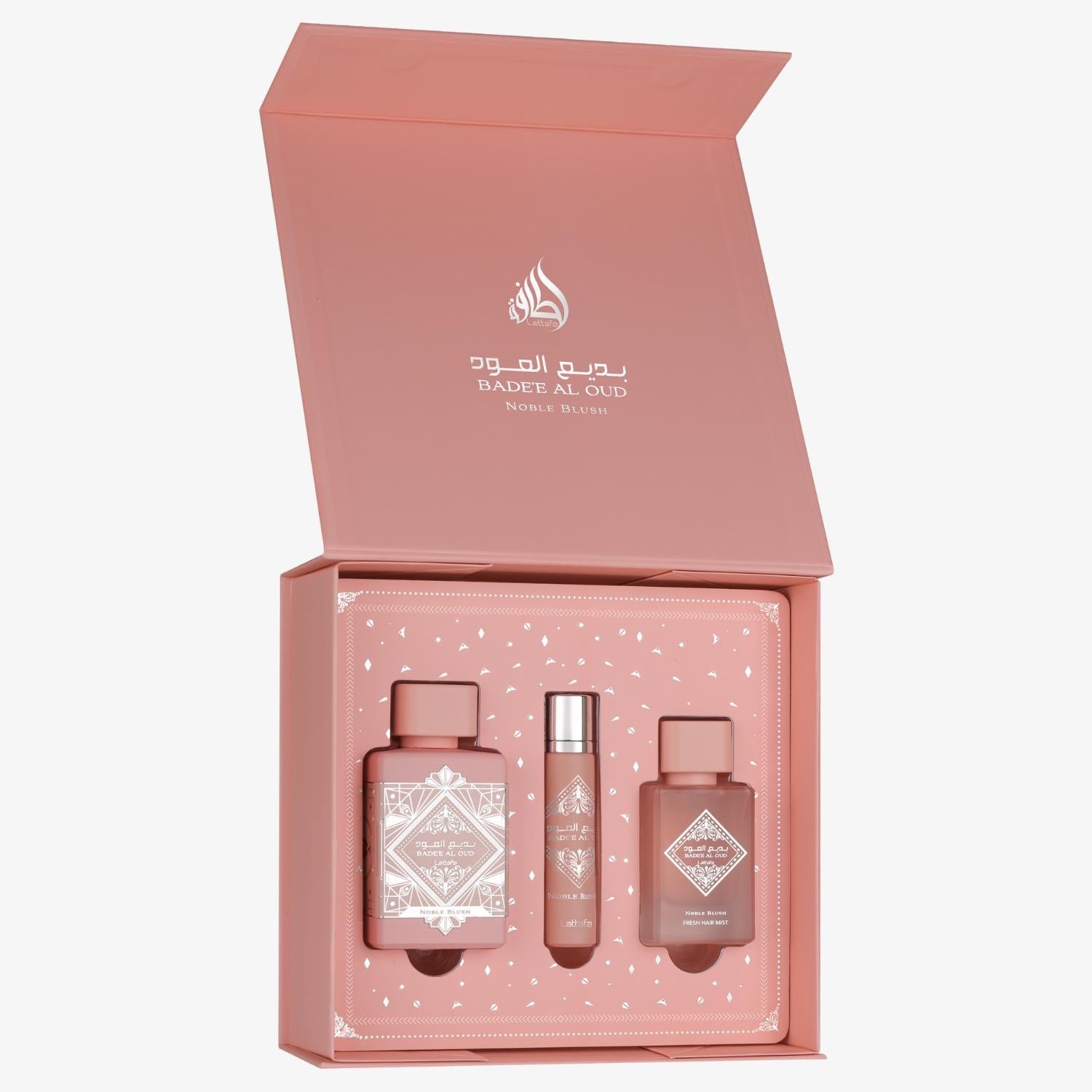 Badee Al Oud Noble Blush 3 pcs Gift Set